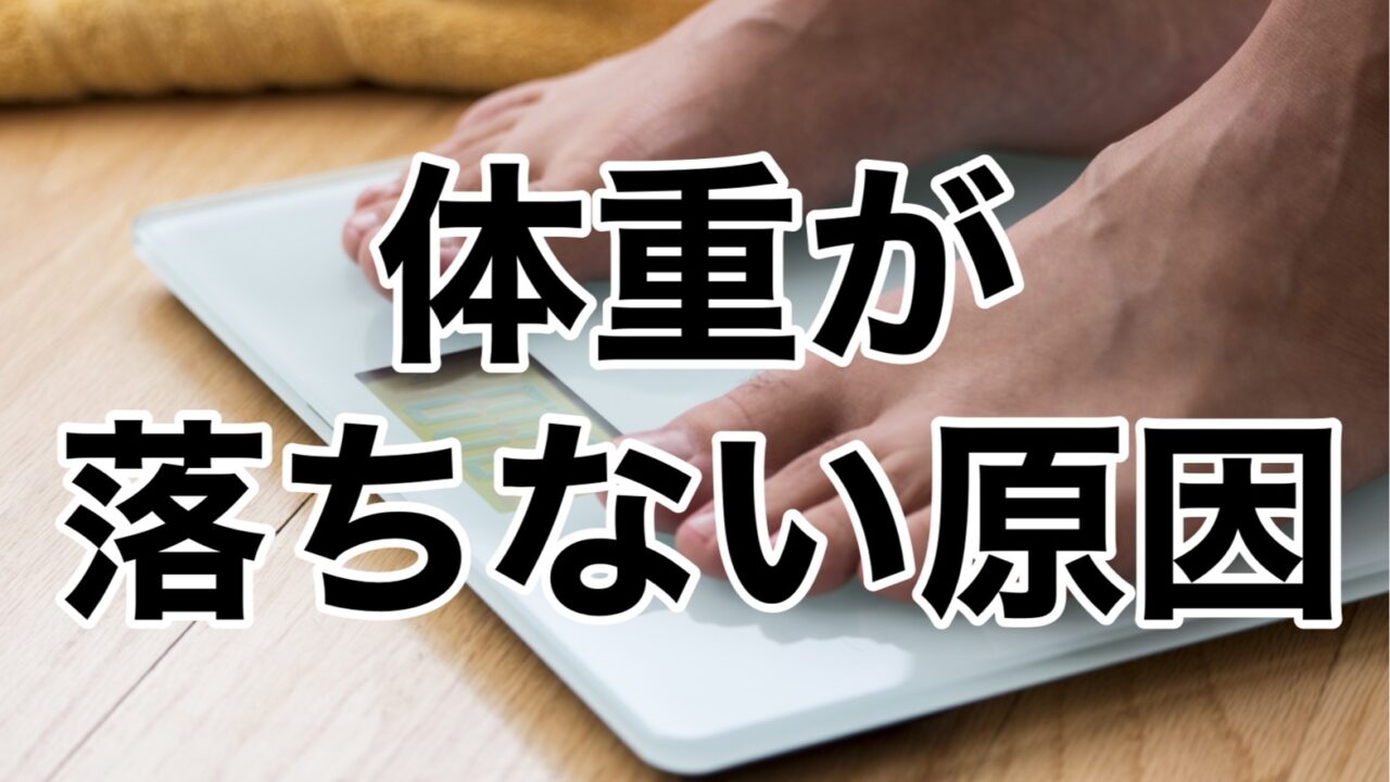 体重が落ちない 食事制限や運動量を上げていても 体重が落ちない原因を徹底解説 ナチュラルワークアウト